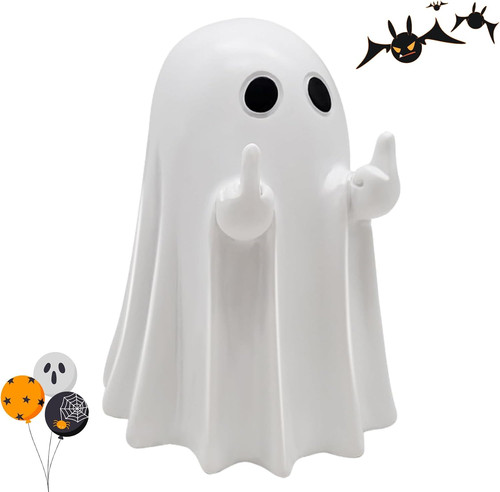 Halloween ghost figurine - halloween,