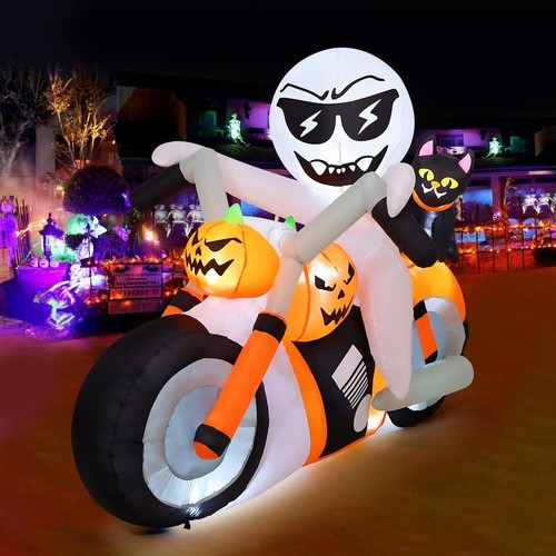 Ghost riding motorcycle - 6,