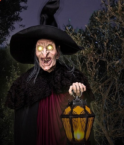 Vintage spirit halloween witch - halloween,